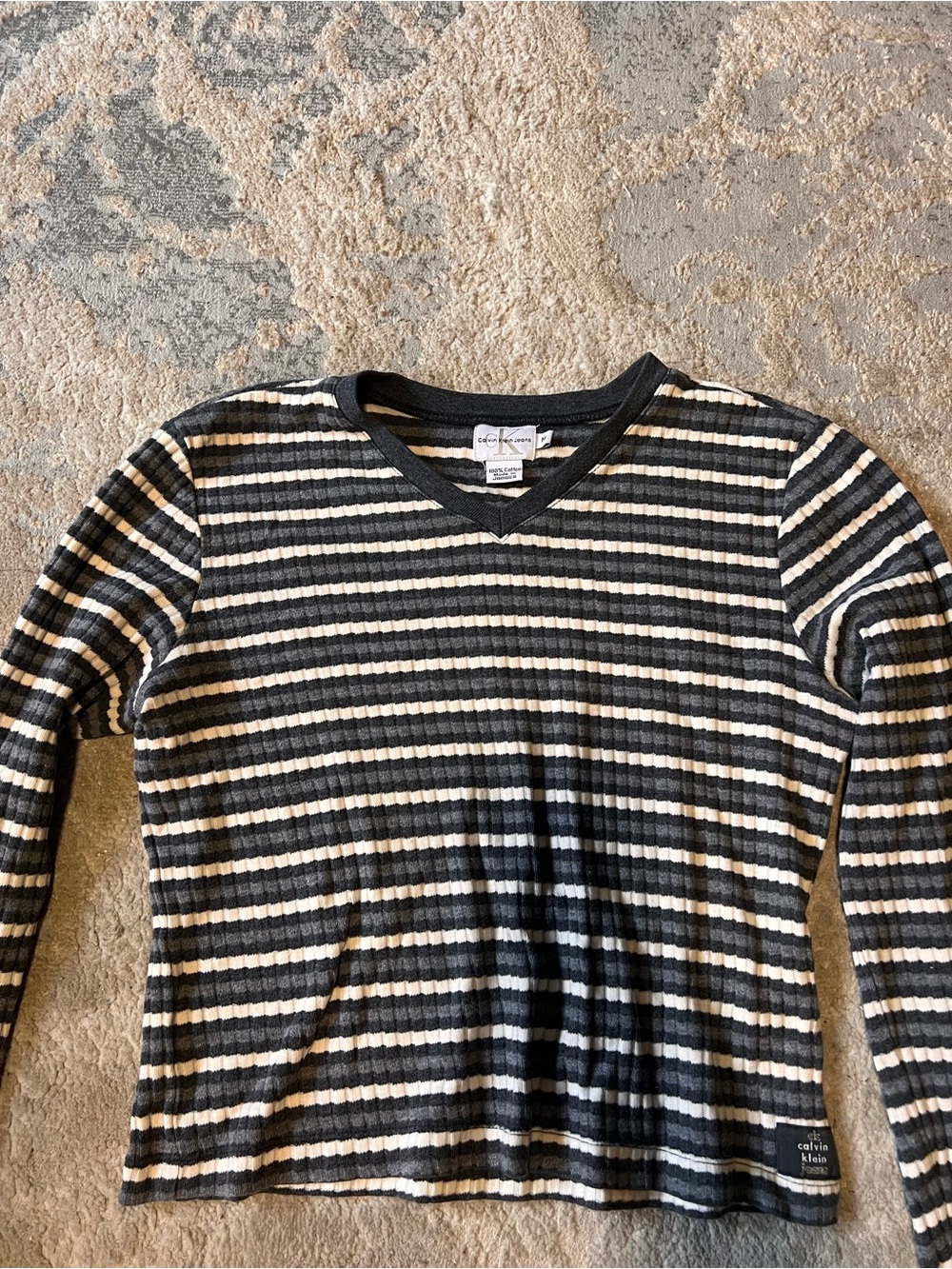 Calvin Klein cotton rib top